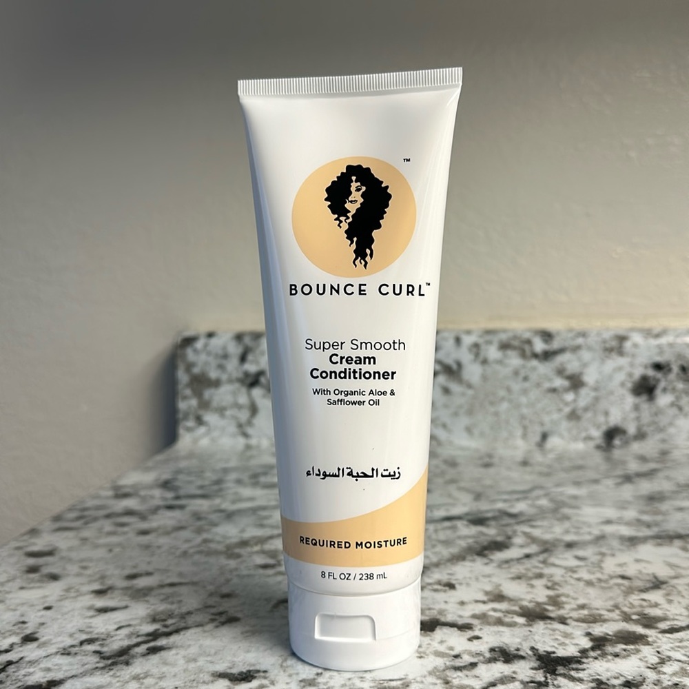 Bounce curl super smooth cream conditioner 8 fl oz new
